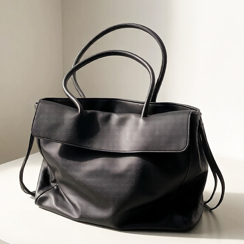 Luxury Bags Tote - 女性用ブリーフケーストートバッグ 高級デザイナーハンドバッグと財布 2025年新作 PUグレイン素材 マルチコンパートメントデザイン 脇下ショルダーバッグ