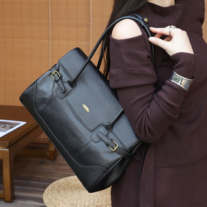 Luxury Bags Tote - レディース トップグレインレザー アンダーアームバッグ 高級デザイナー 本革 ハンドバッグ