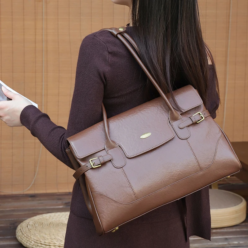 レディース トップグレインレザー アンダーアームバッグ 高級 - Luxury Bags Tote のレビューと価格