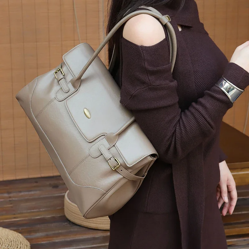 レディース トップグレインレザー アンダーアームバッグ 高級 - Luxury Bags Tote のレビューと価格