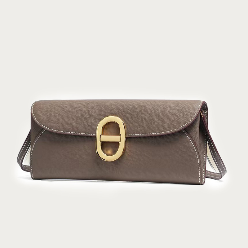 本革製、豚の鼻の形をしたデザインのWOCウォレット。女性用、 - Luxury Bags Leather のレビューと価格