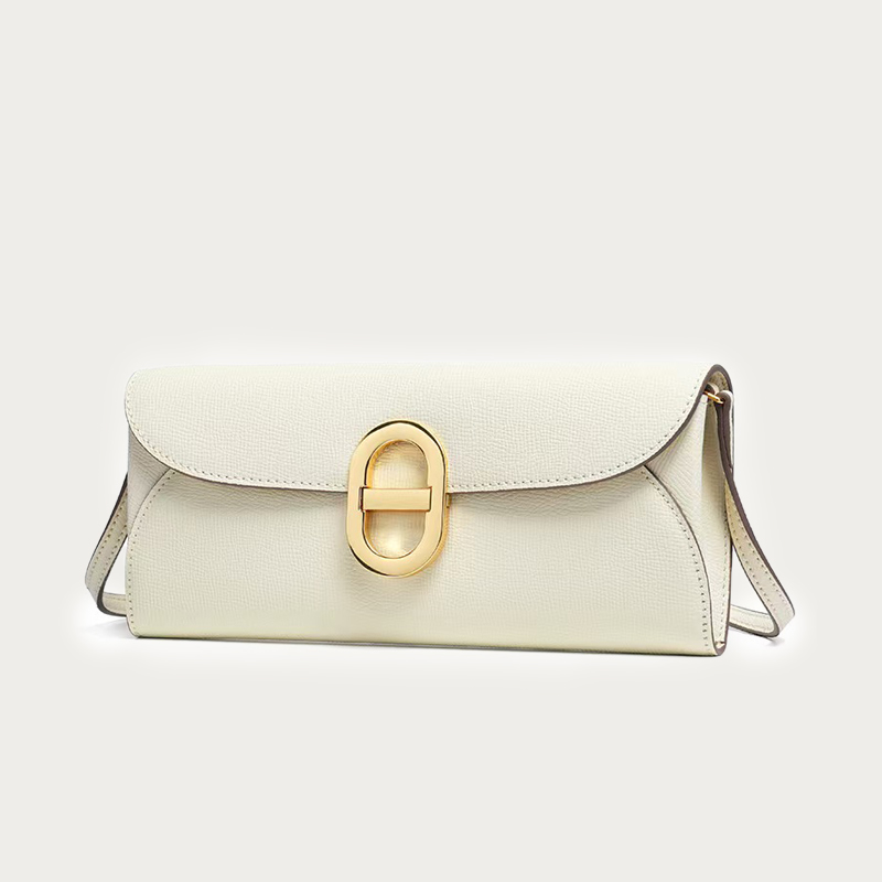 本革製、豚の鼻の形をしたデザインのWOCウォレット。女性用、 - Luxury Bags Leather のレビューと価格