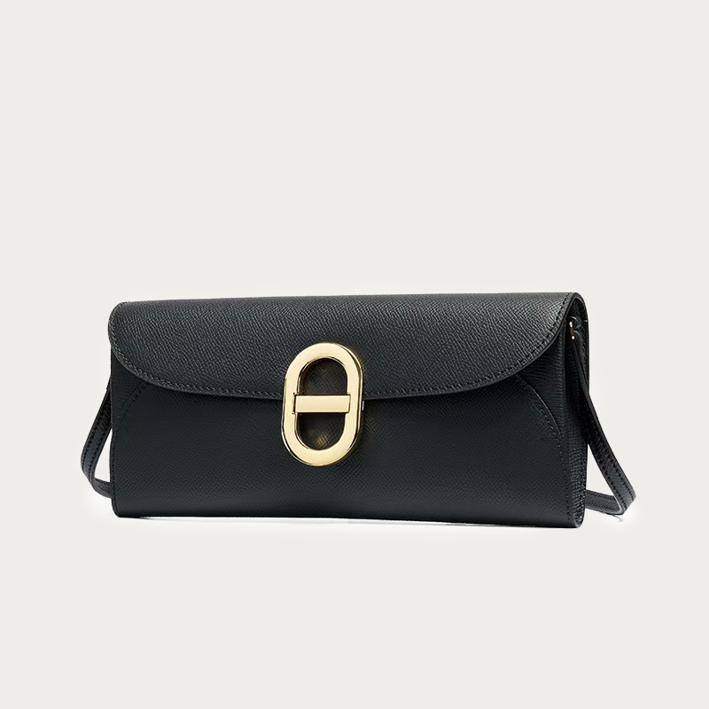 本革製、豚の鼻の形をしたデザインのWOCウォレット。女性用、 - Luxury Bags Leather のレビューと価格